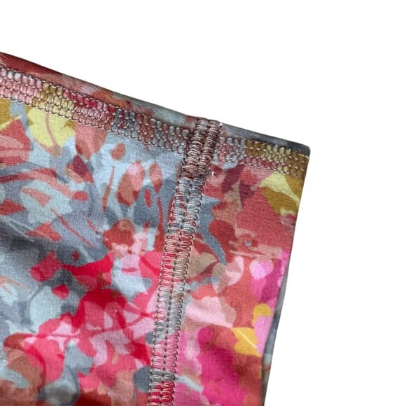 Like new Lululemon align leggings floral US6 Rare pink orange shades - Picture 8 of 8